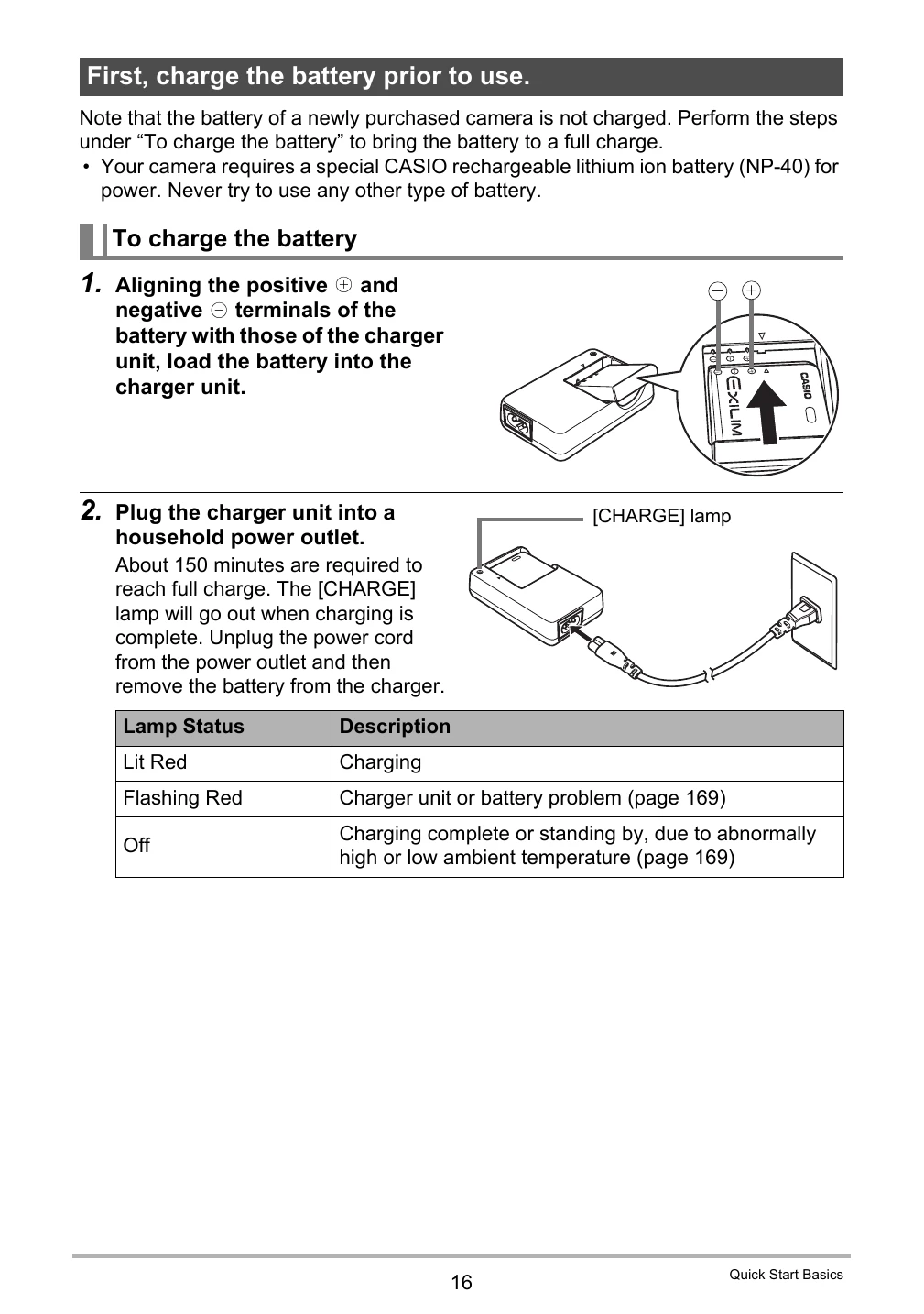 Manual for EX-FC100