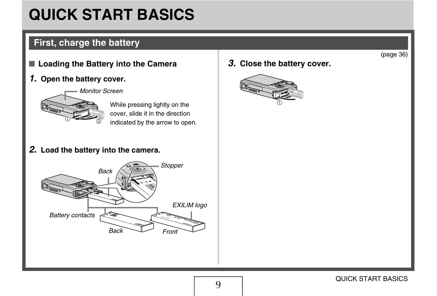 Manual for EX-V8