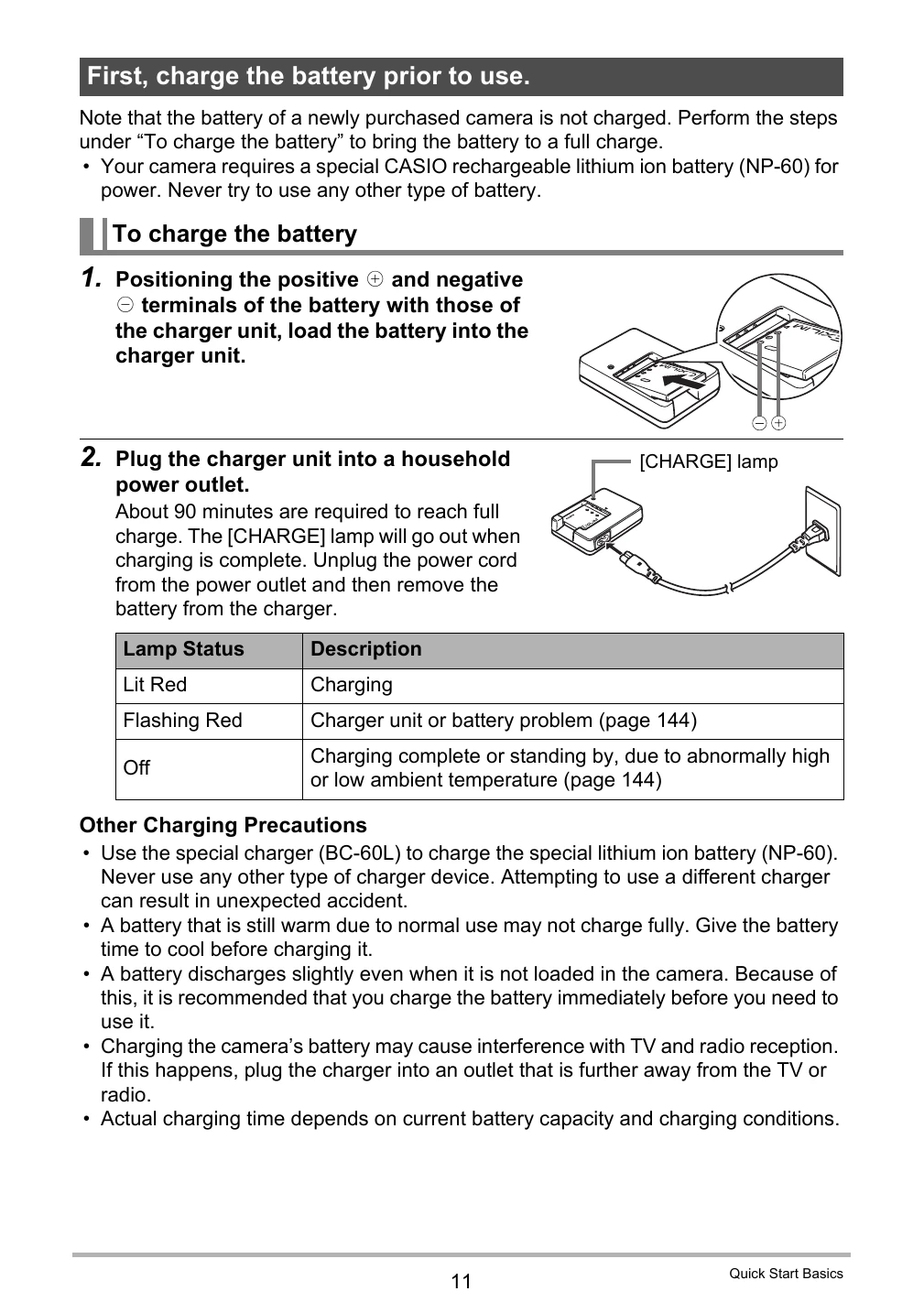 Manual for EX-S10