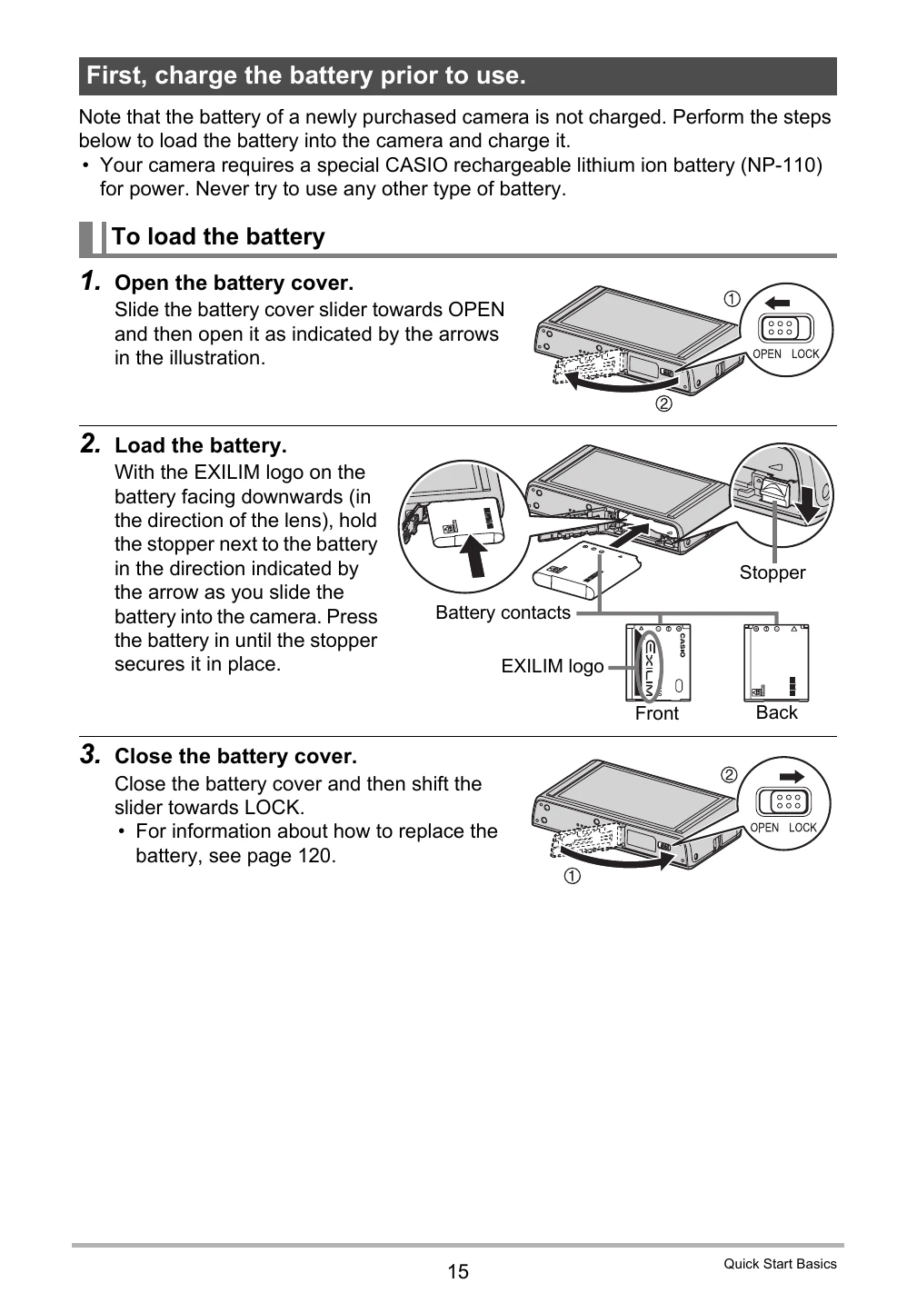 Manual for EX-Z3000