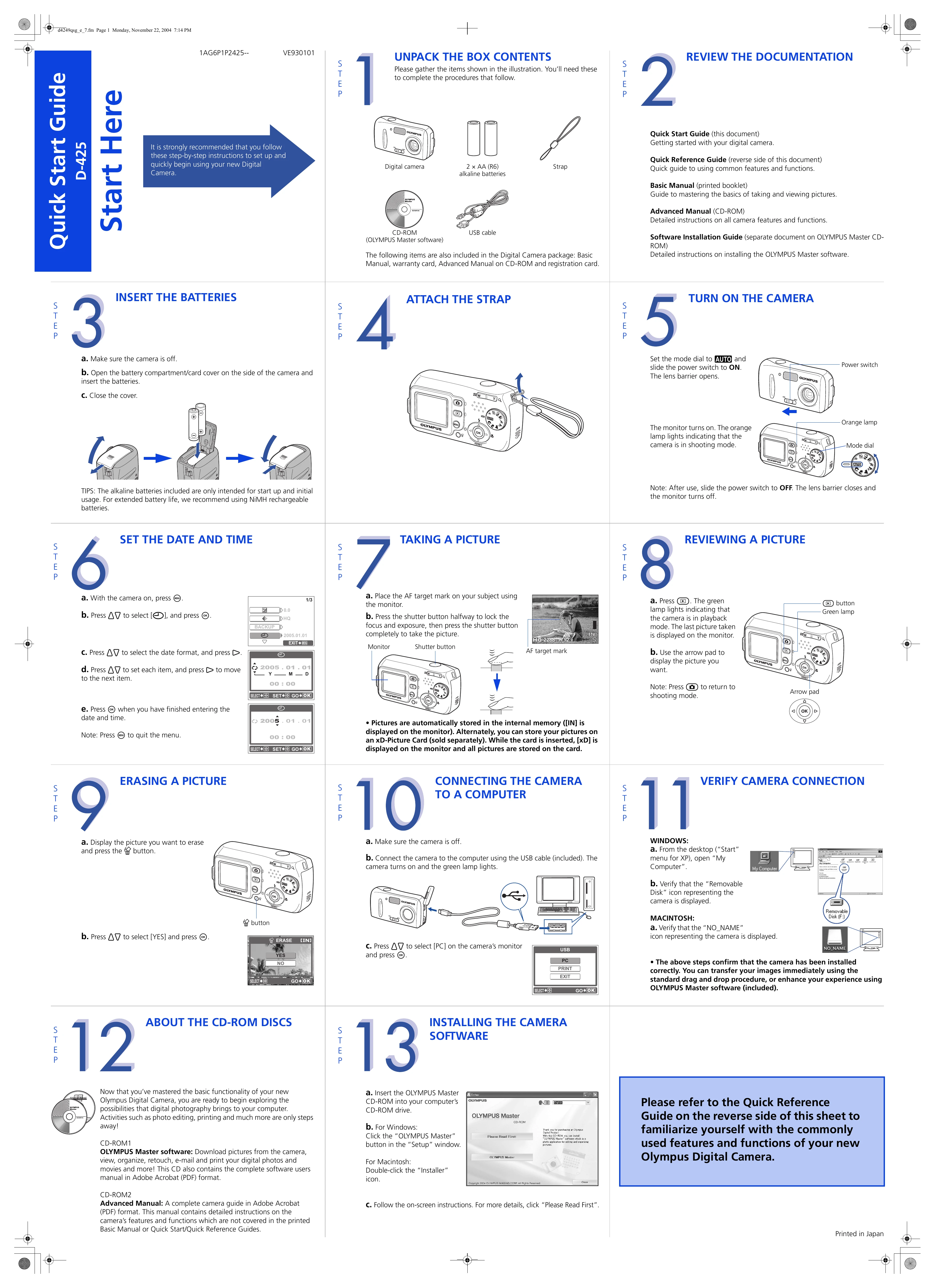 Manual for D-425