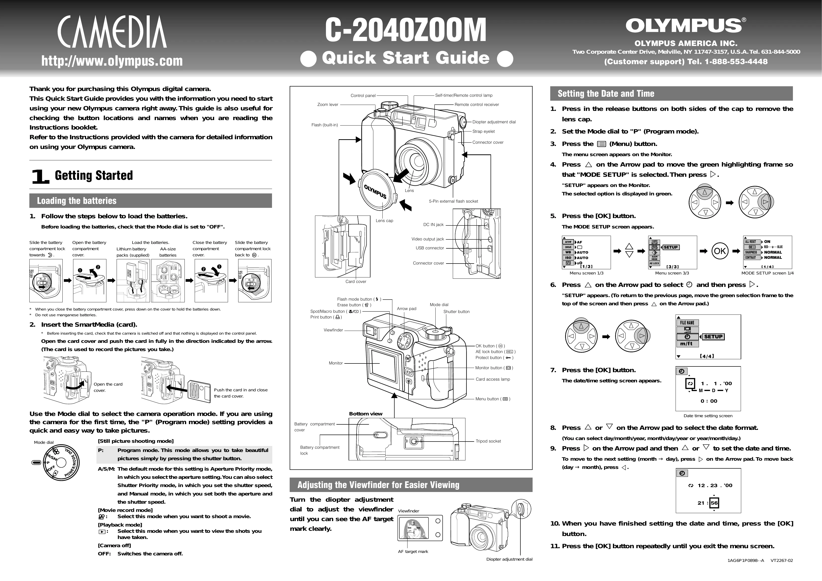 Manual for C-2040ZOOM