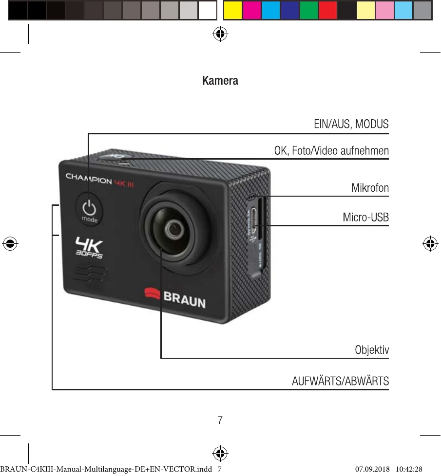 Manual for CHAMPION 4K III