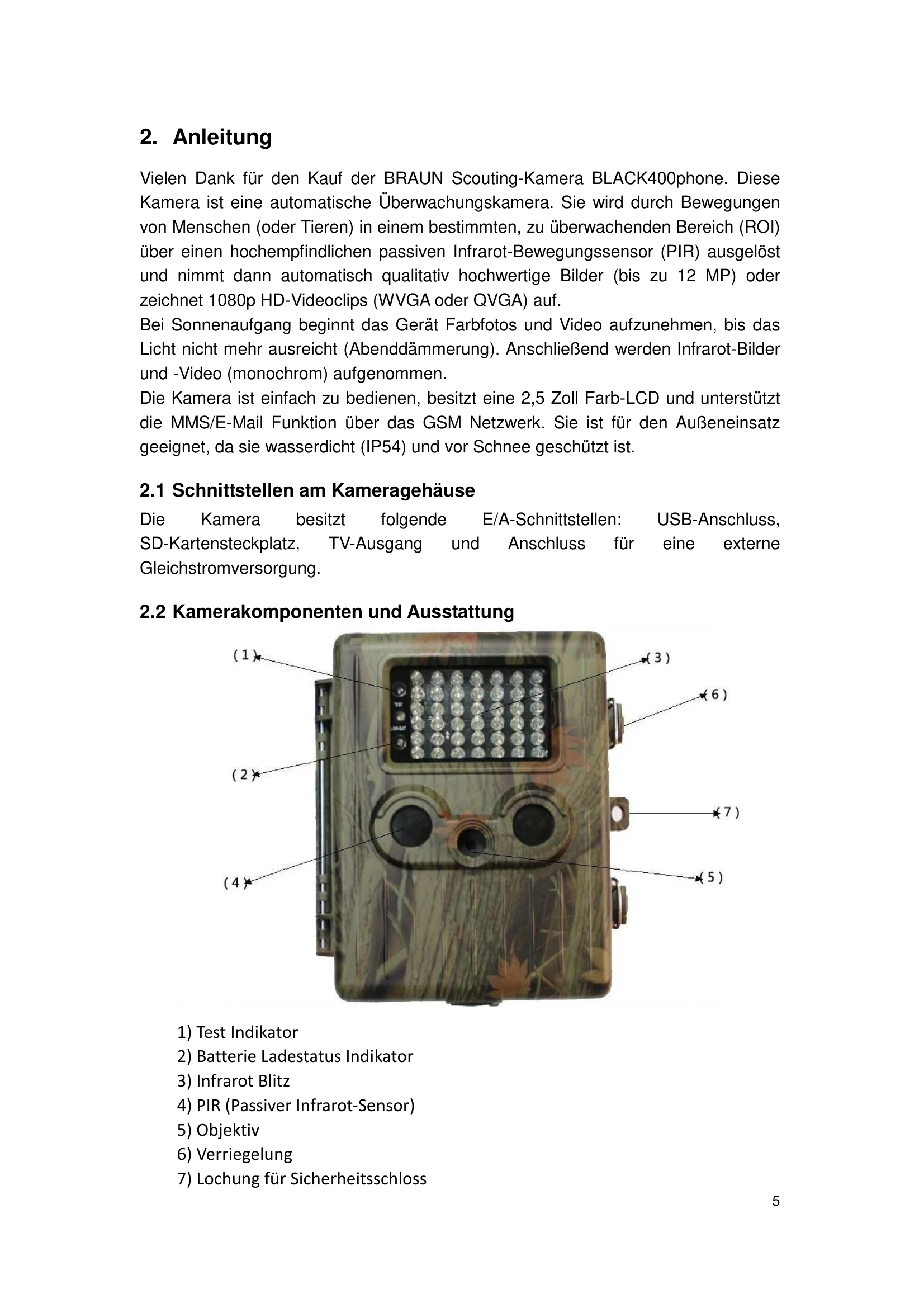 Manual for BLACK400phone