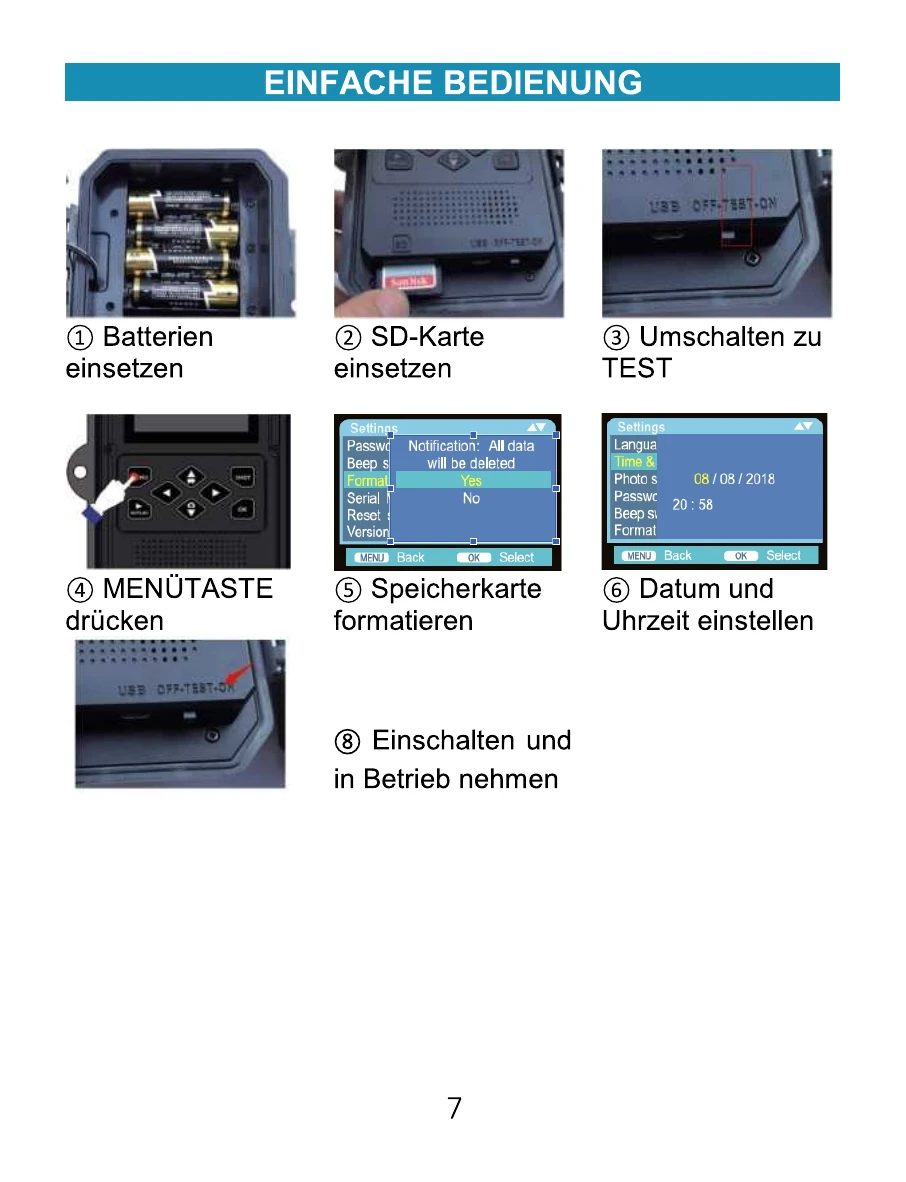 Manual for BLACK820
