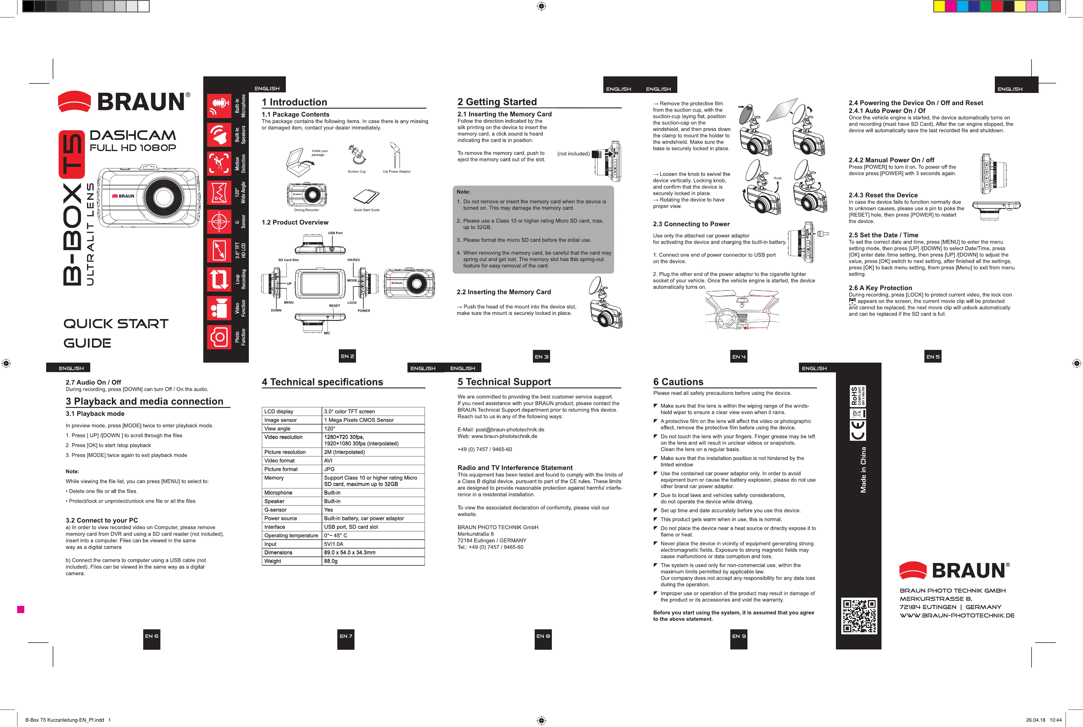 Manual for B-BOX T5