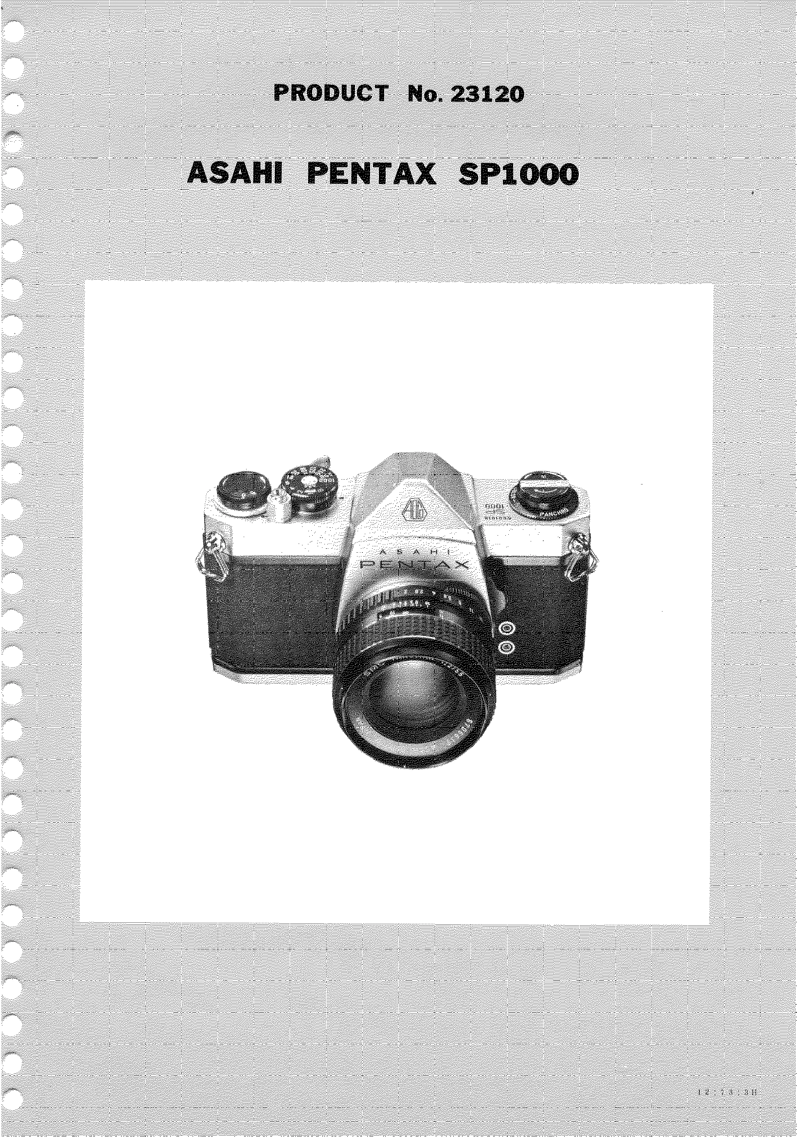 Manual for SP1000