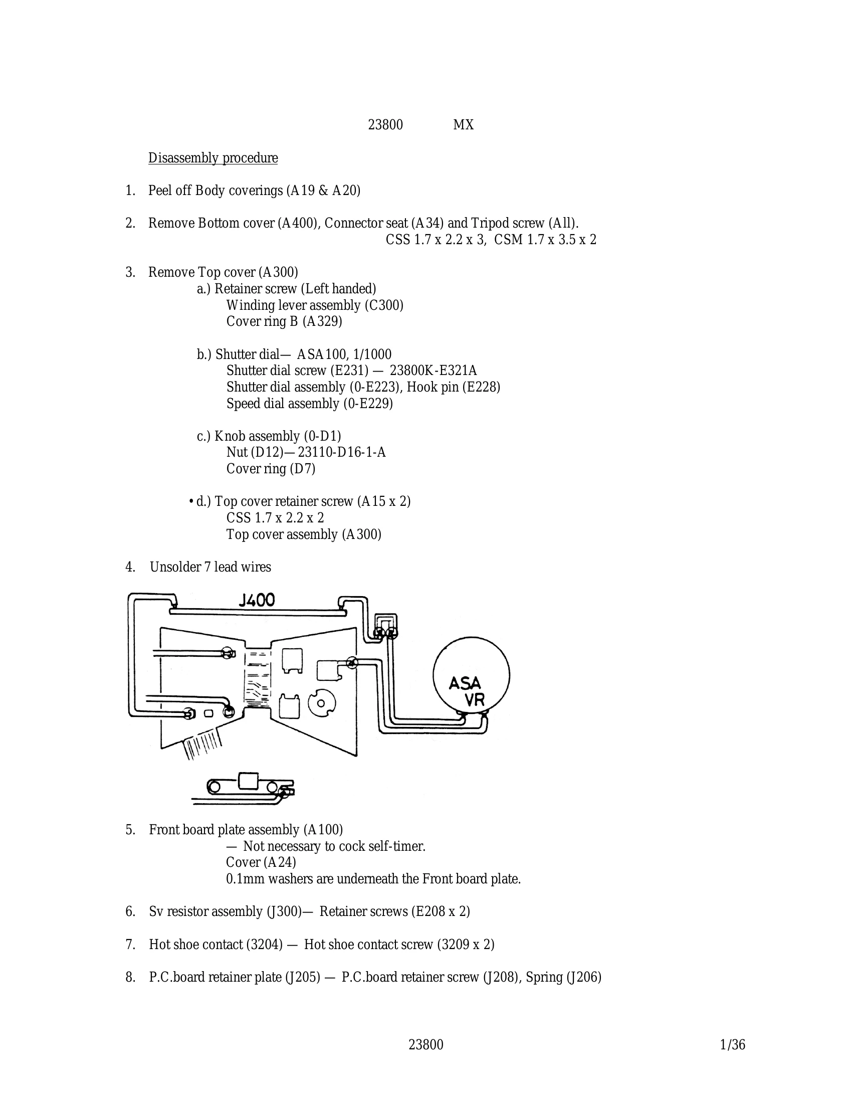 Manual for MX