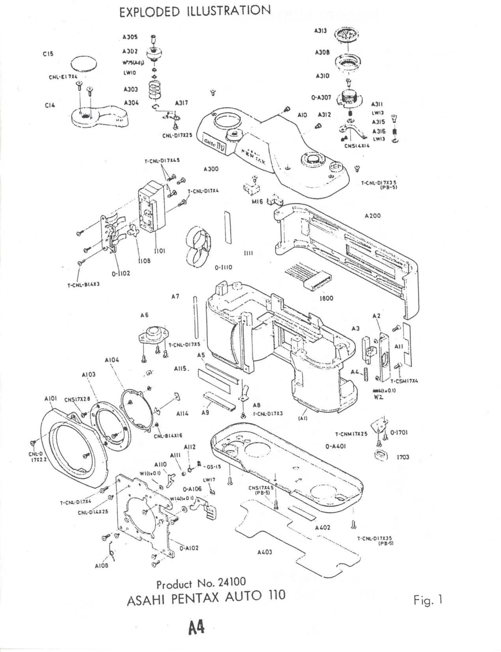 Manual for Auto 110