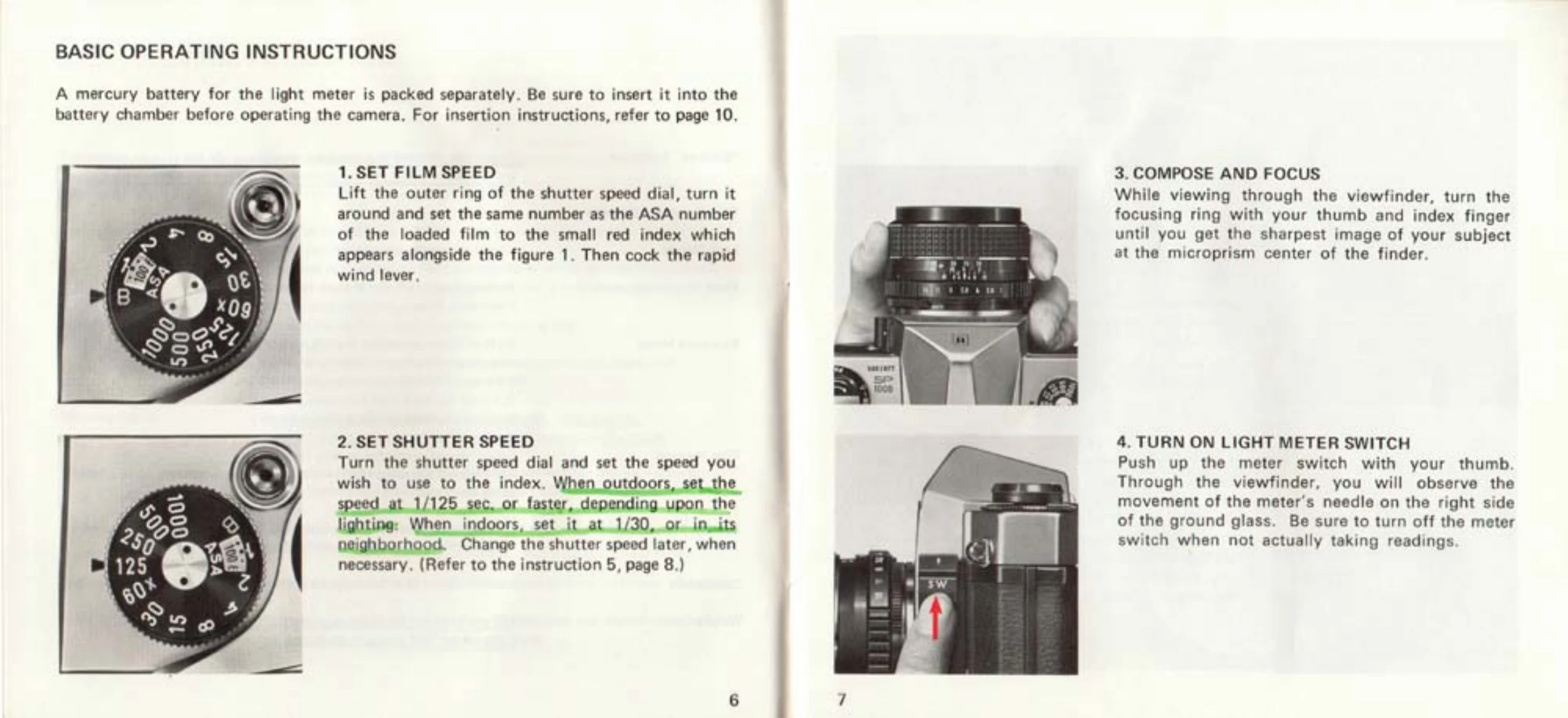 Manual for SP 1000