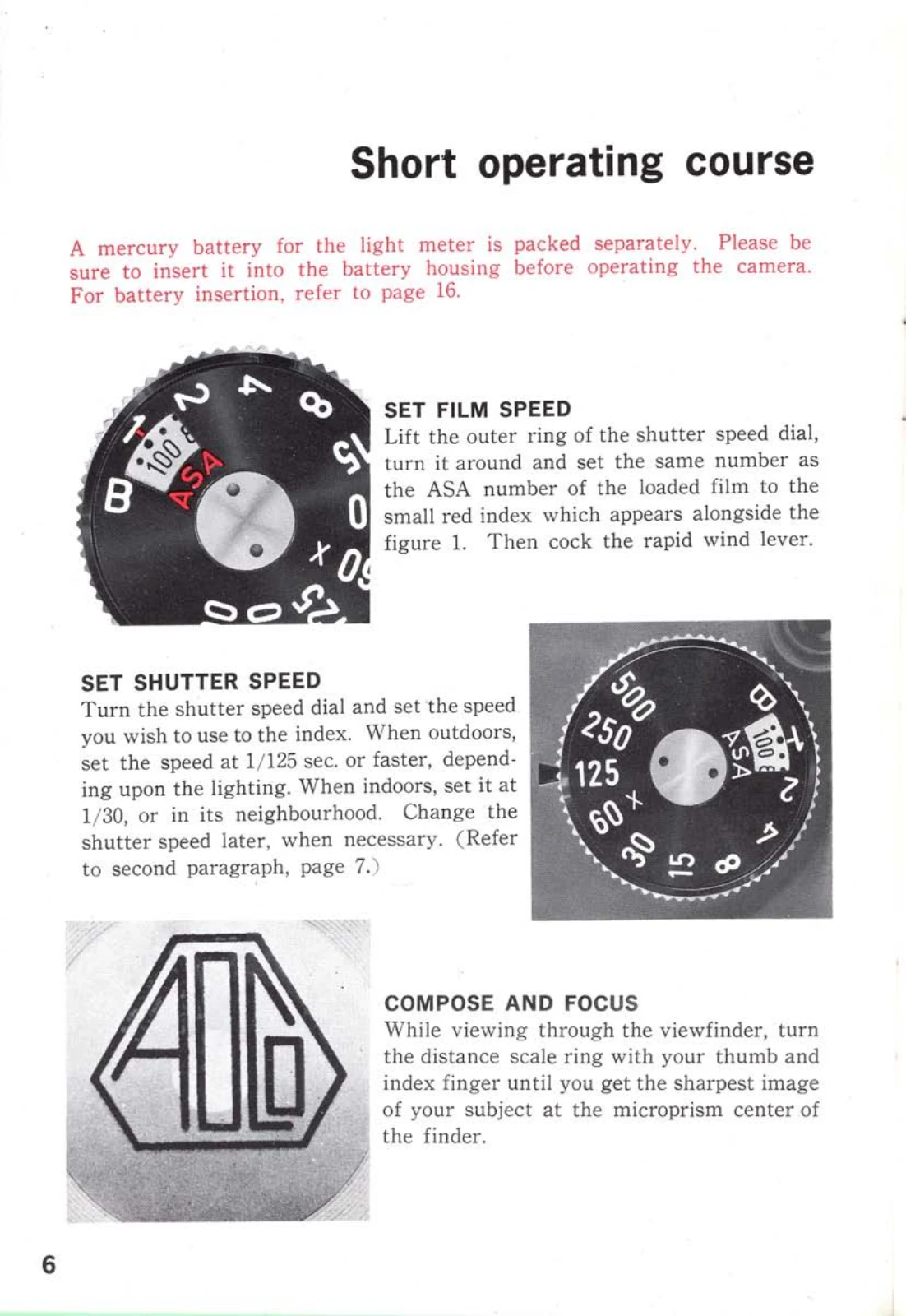 Manual for SP 500