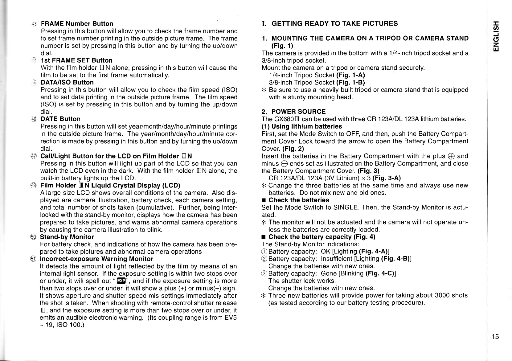 Manual for GX680 IIIN