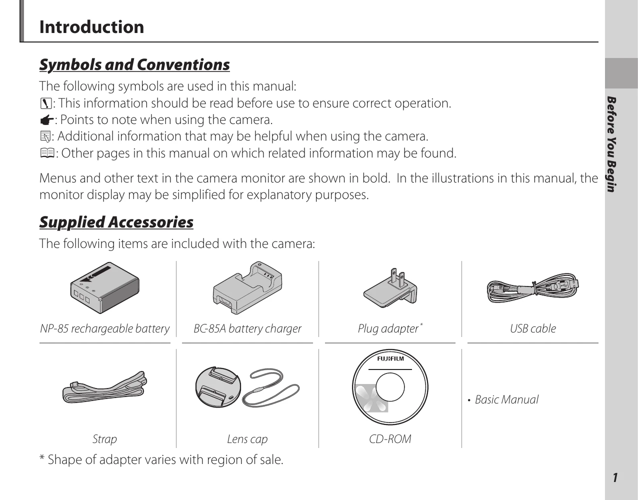 Manual for FINEPIX SL1000
