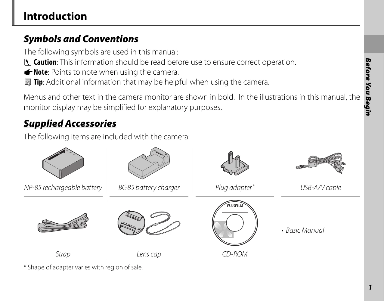 Manual for FINEPIX SL300 Series