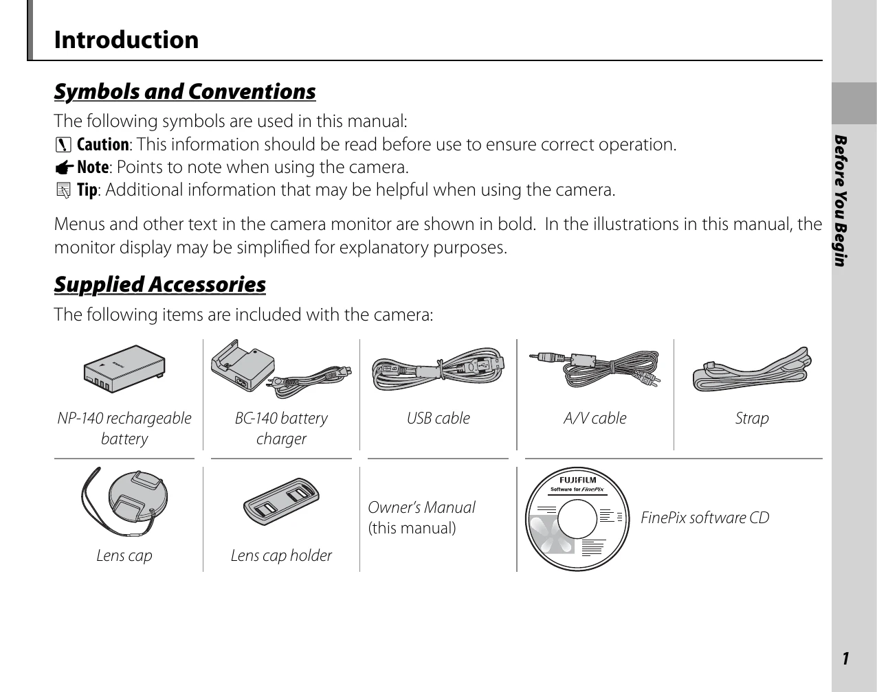 Manual for FinePix S200EXR