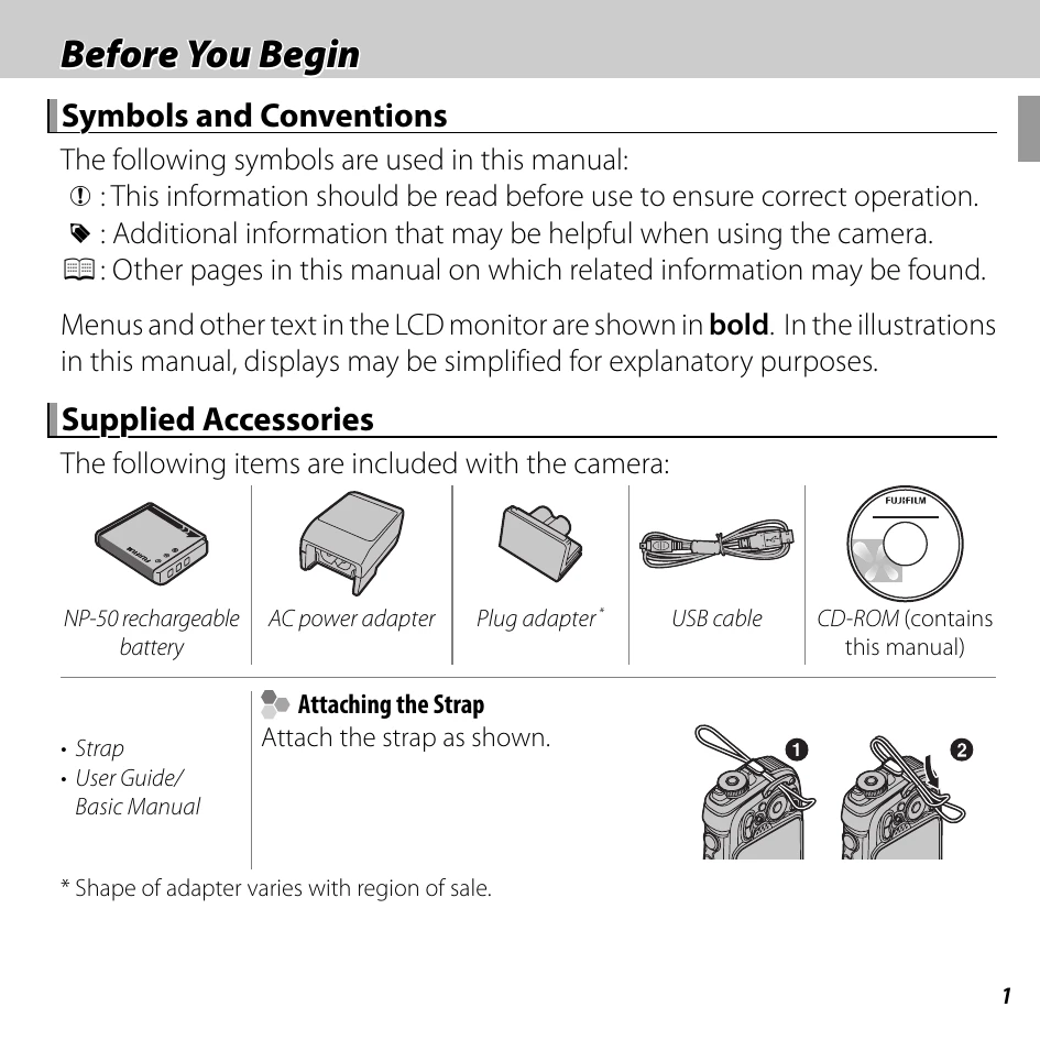 Manual for FINEPIX XP200 Series