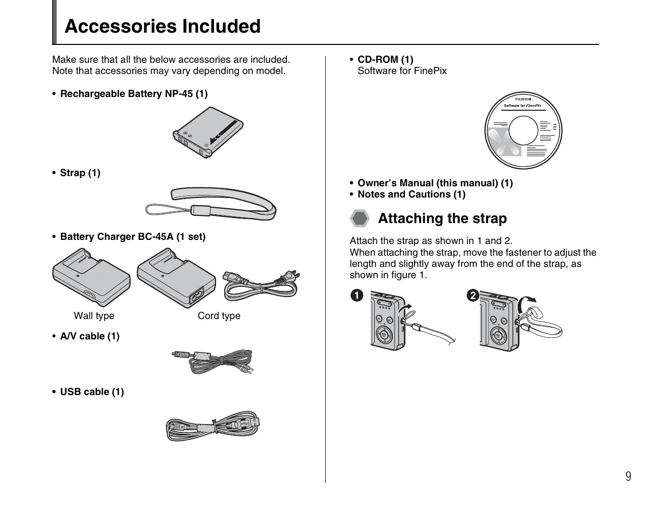 Manual for FinePix J10 / FinePix J12
