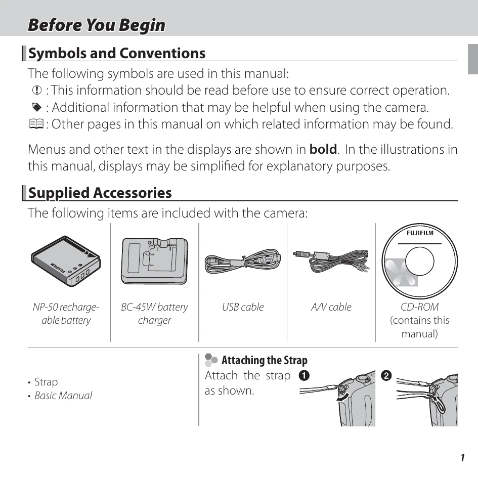 Manual for FINEPIX F600EXR