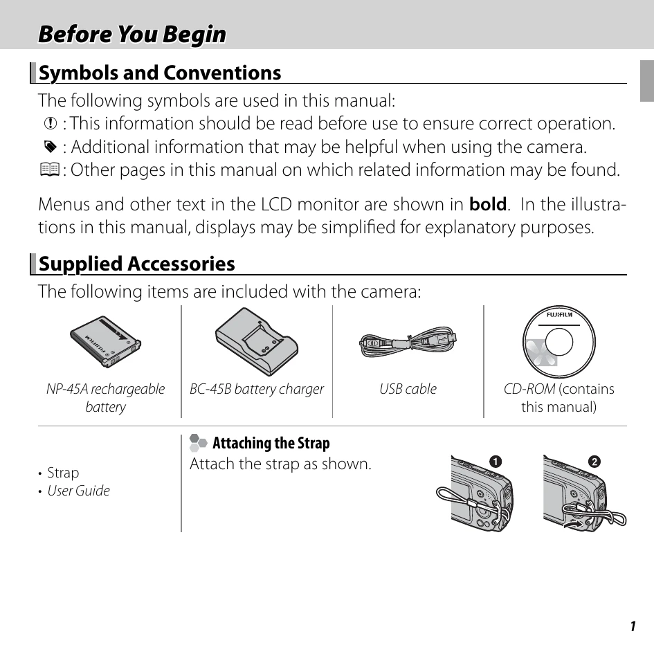 Manual for FINEPIX XP50 Series