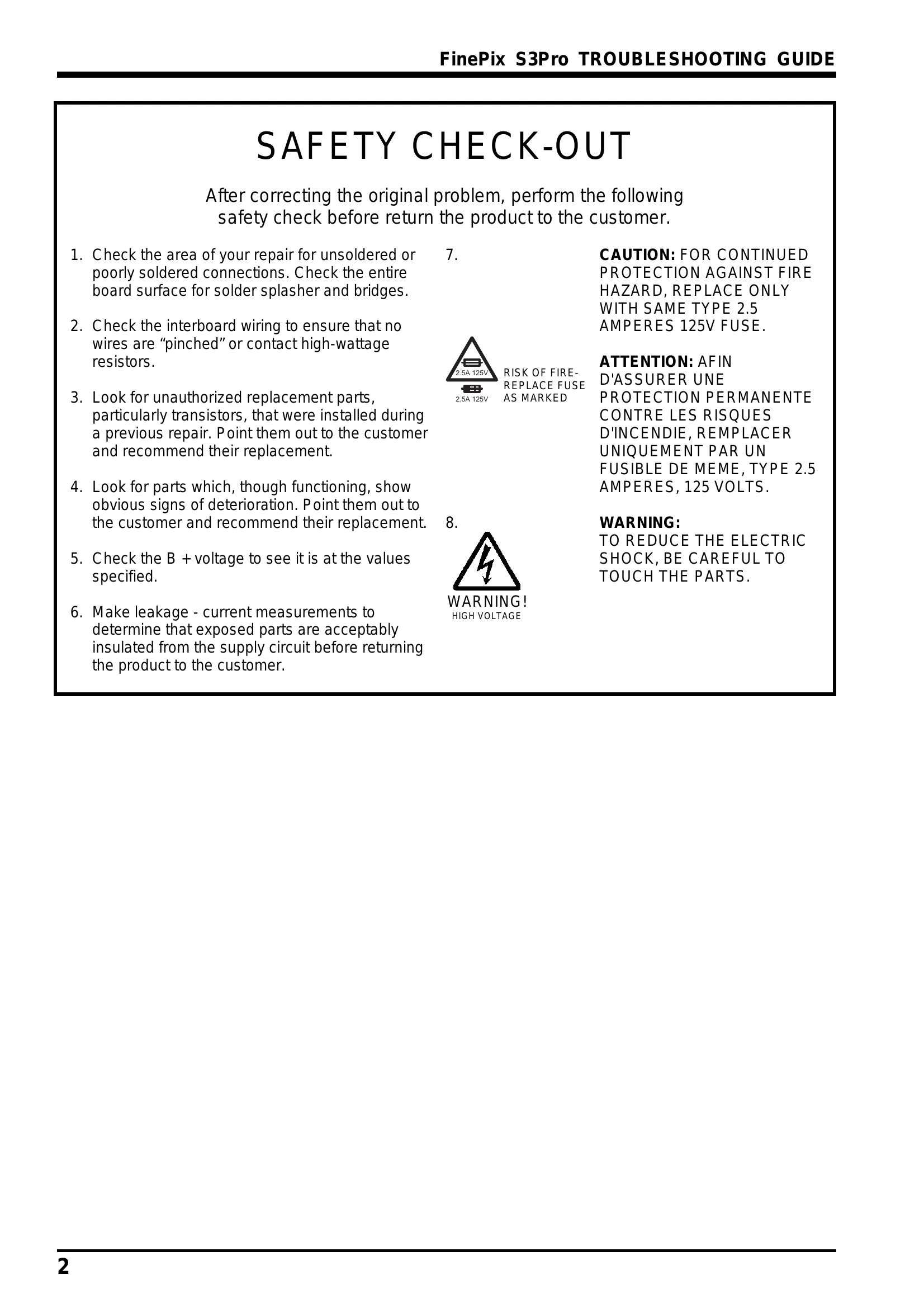 Manual for FinePix S3Pro