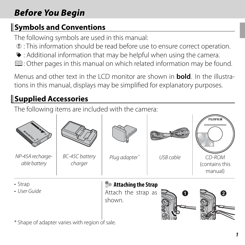 Manual for FINEPIX JX400 Series / FINEPIX JX300 Series