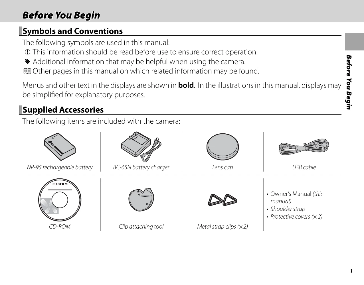 Manual for X100