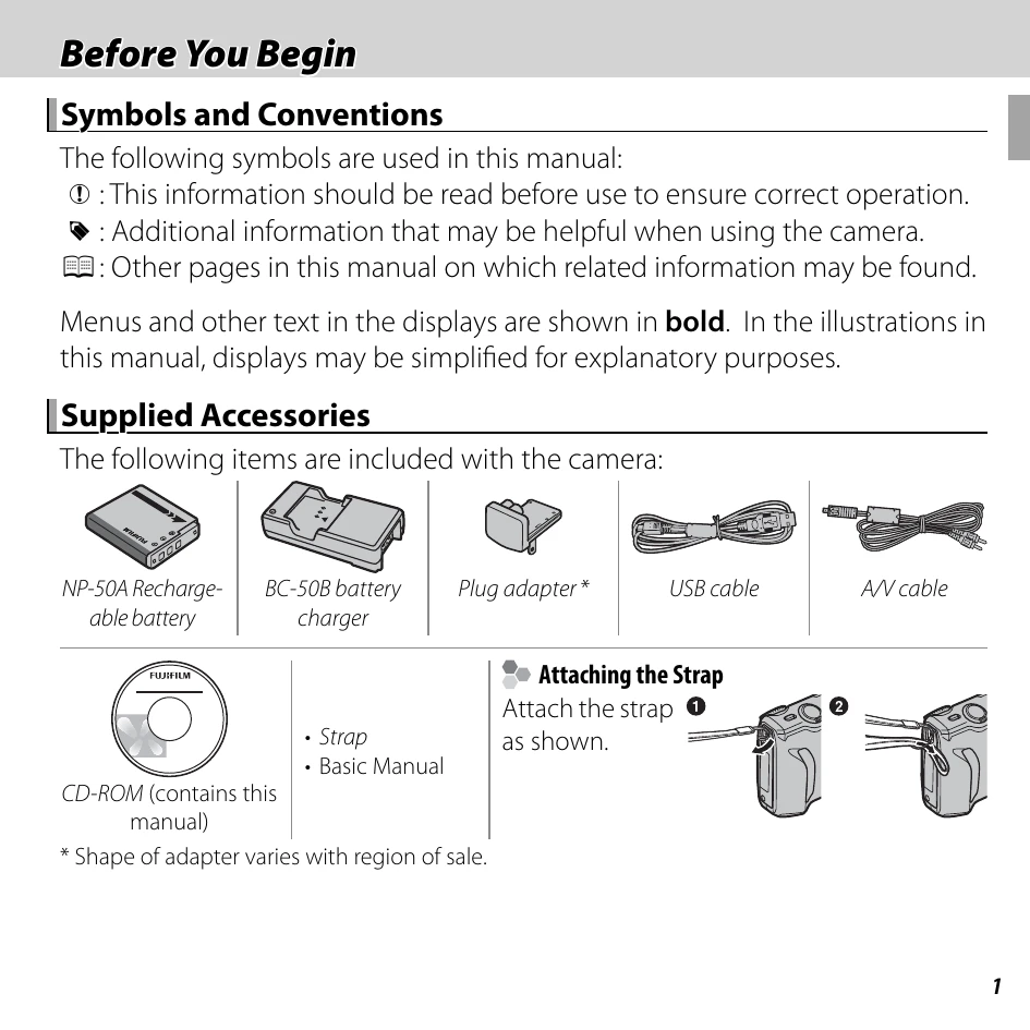 Manual for FINEPIX F800EXR