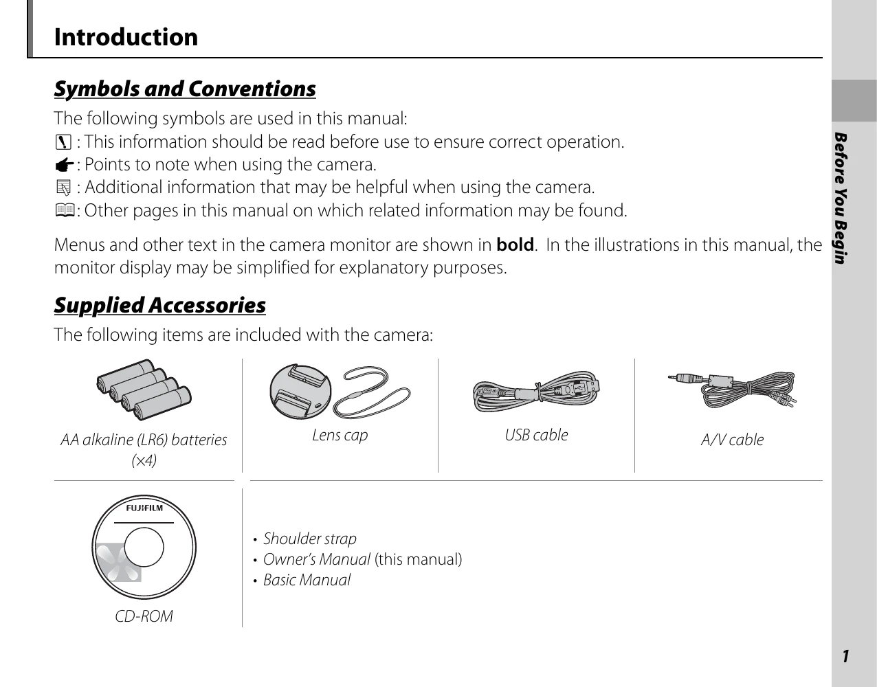 Manual for FINEPIX HS25EXR