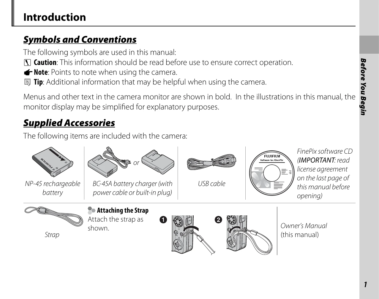 Manual for FINEPIX J250