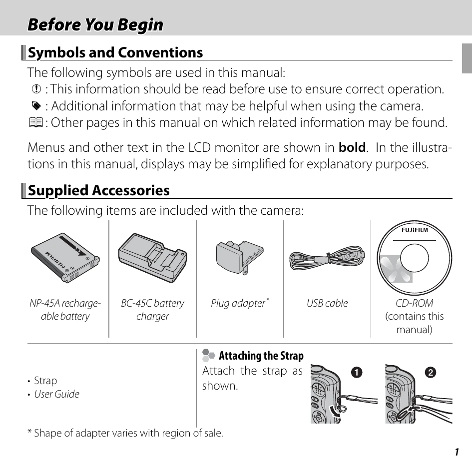 Manual for FINEPIX JV250