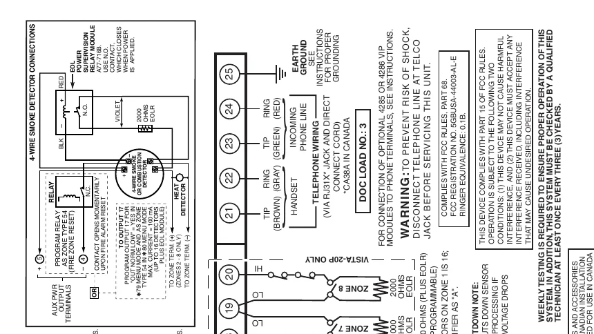 Manual for VISTA-20P - Troubleshooting and error codes + PDF Download