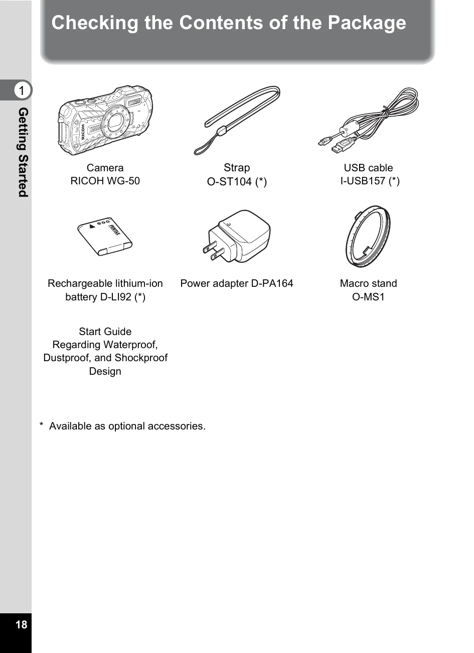 Manual for WG-50