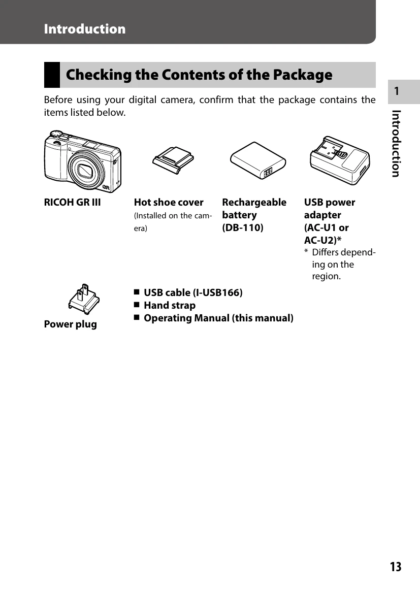 Manual for GR III