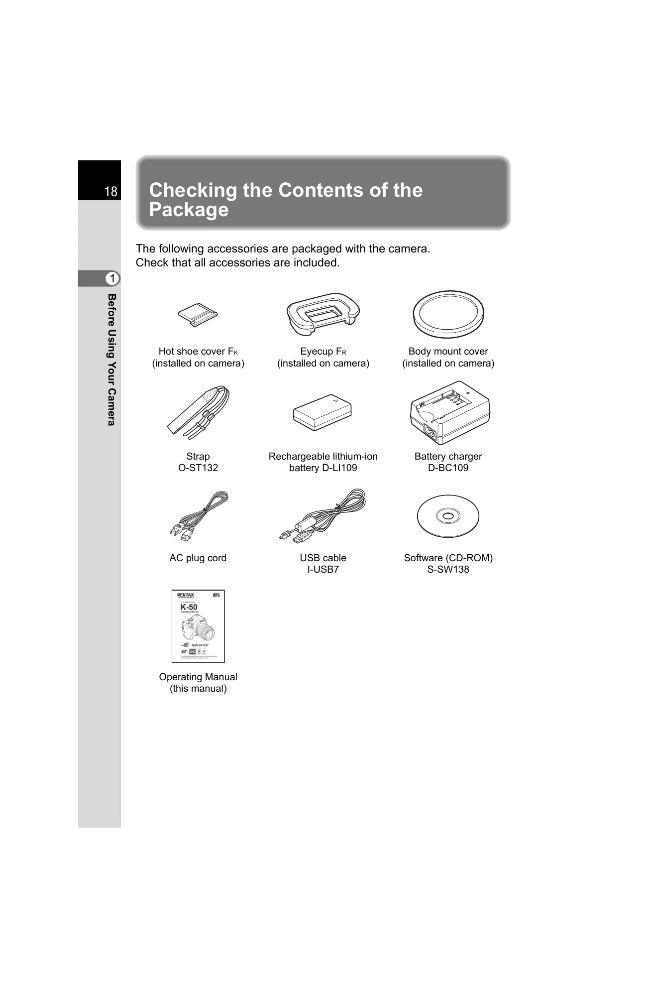 Manual for K-50