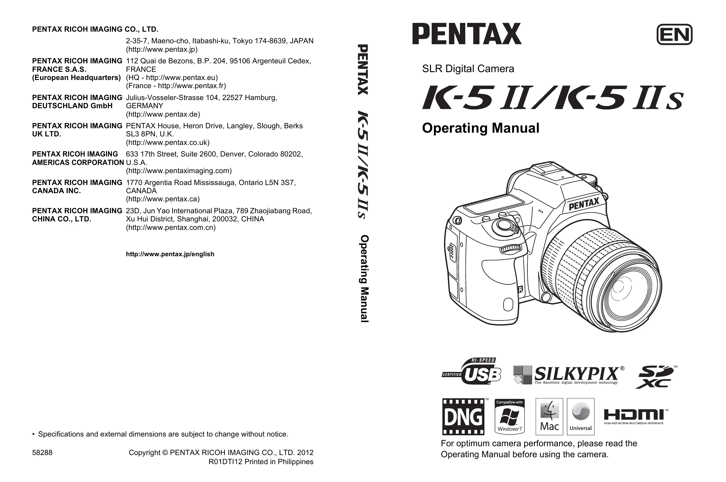 Manual for K-5 IIs