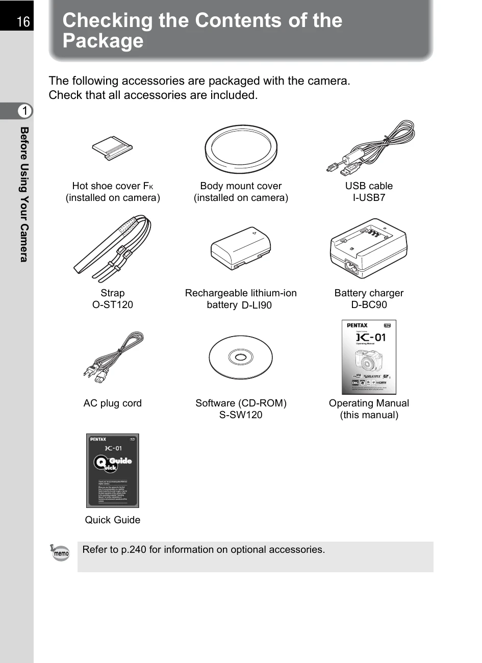 Manual for K-01