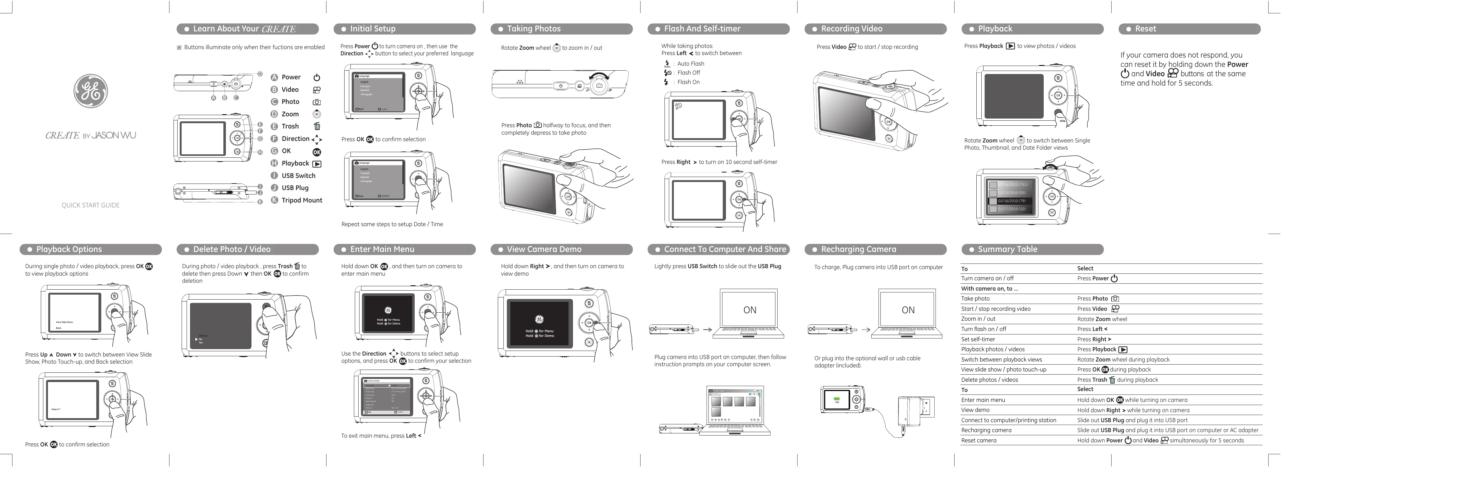 Manual for CREATE BY JASON WU