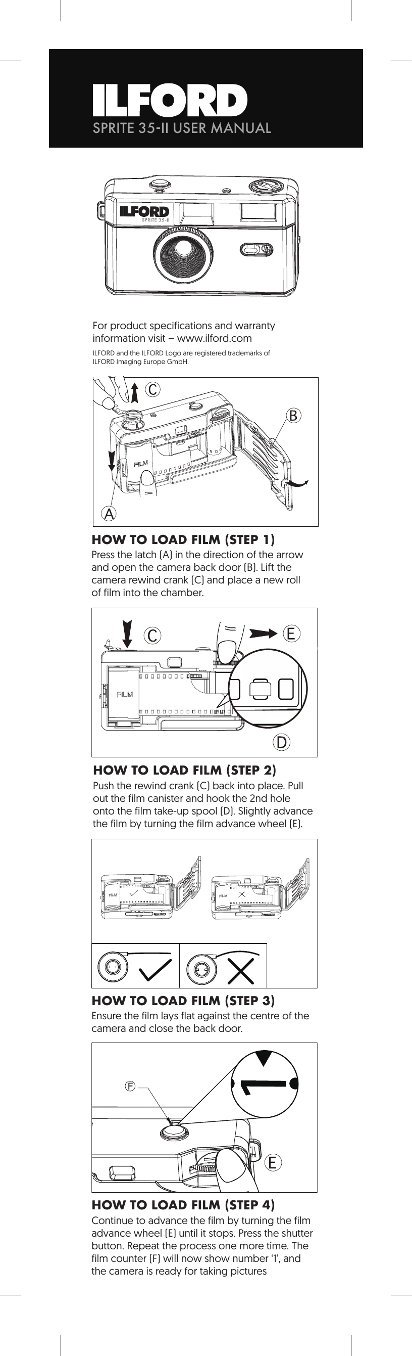 Manual for SPRITE 35-II