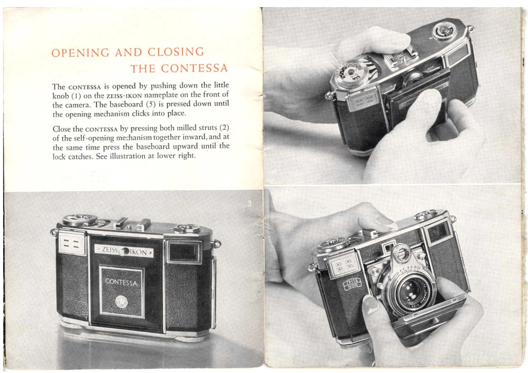 Manual for CONTESSA 35