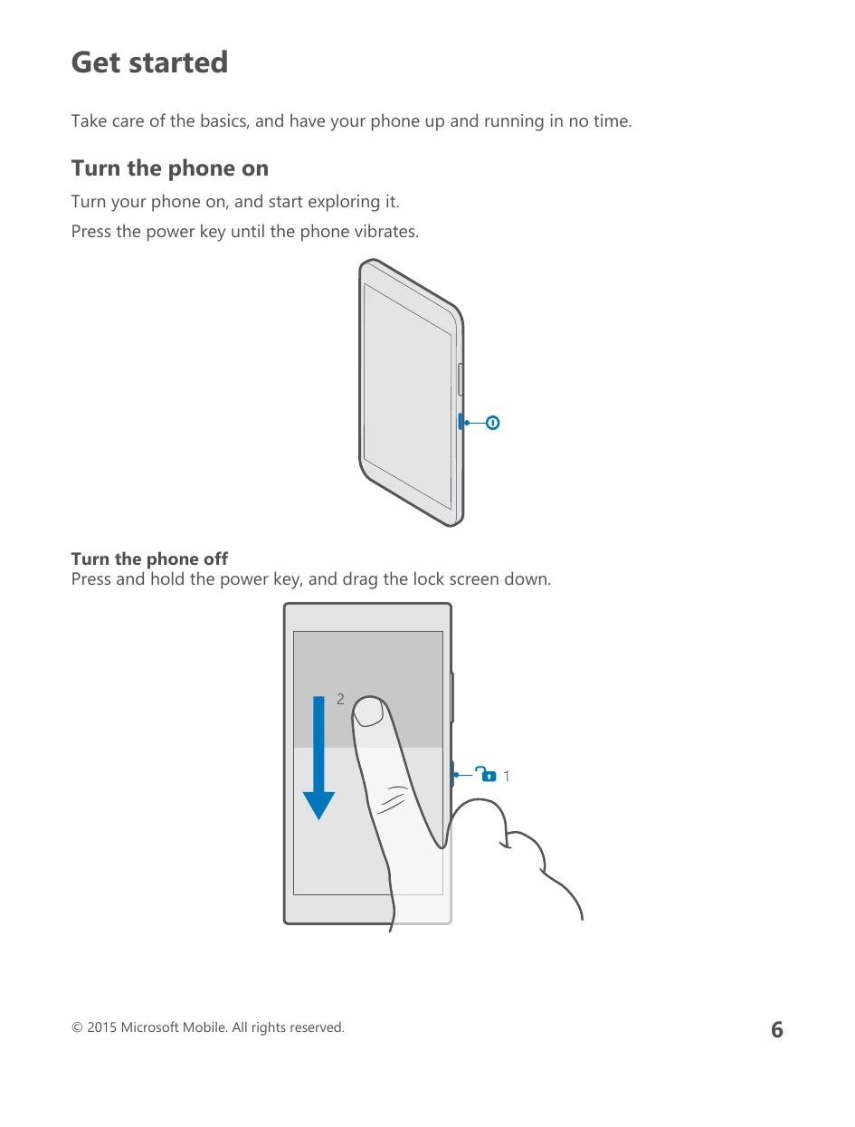 Manual for Lumia with Windows 10 Mobile