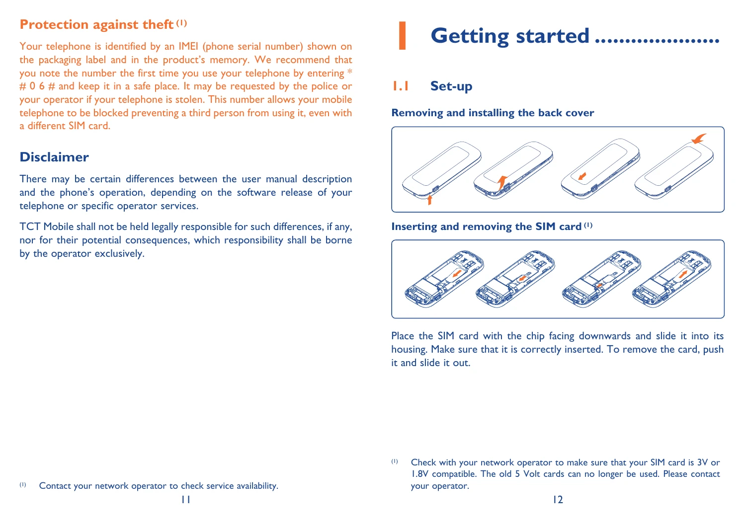 Manual for 132 / 232