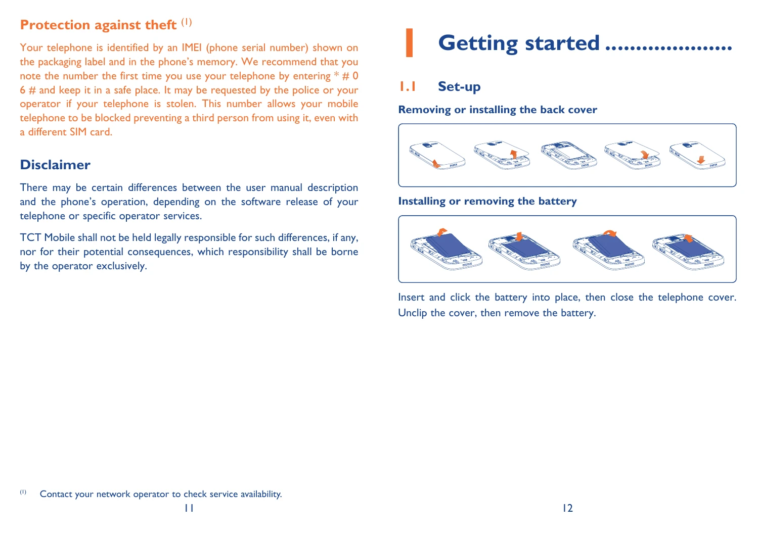 Manual for 2000X type Tango EU