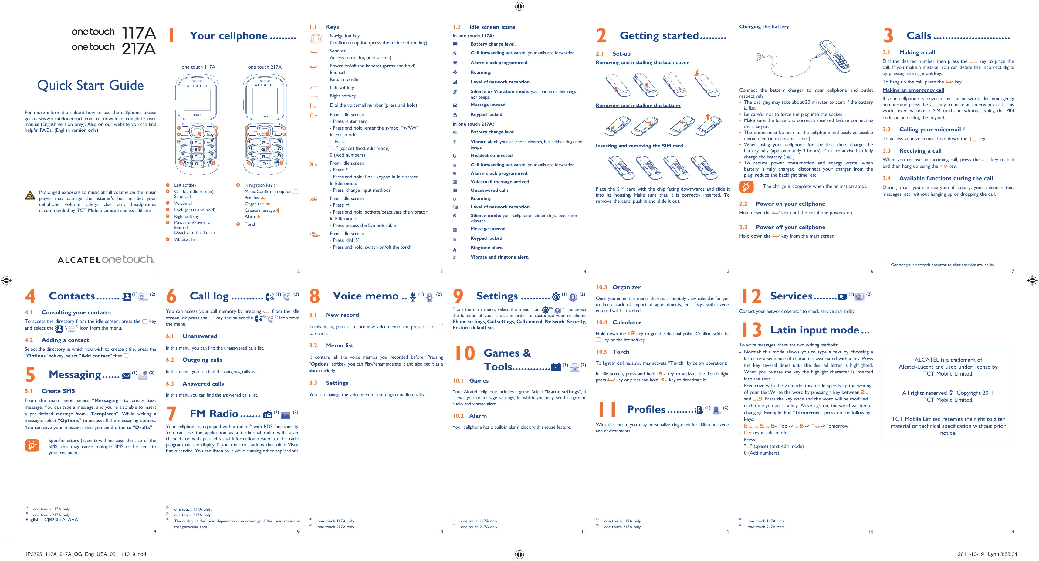 Manual for 117A