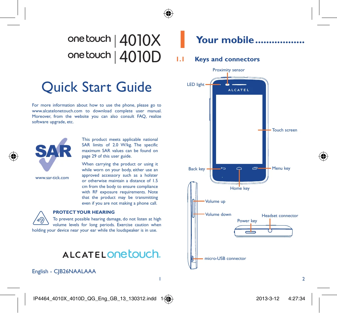 Manual for 4010X
