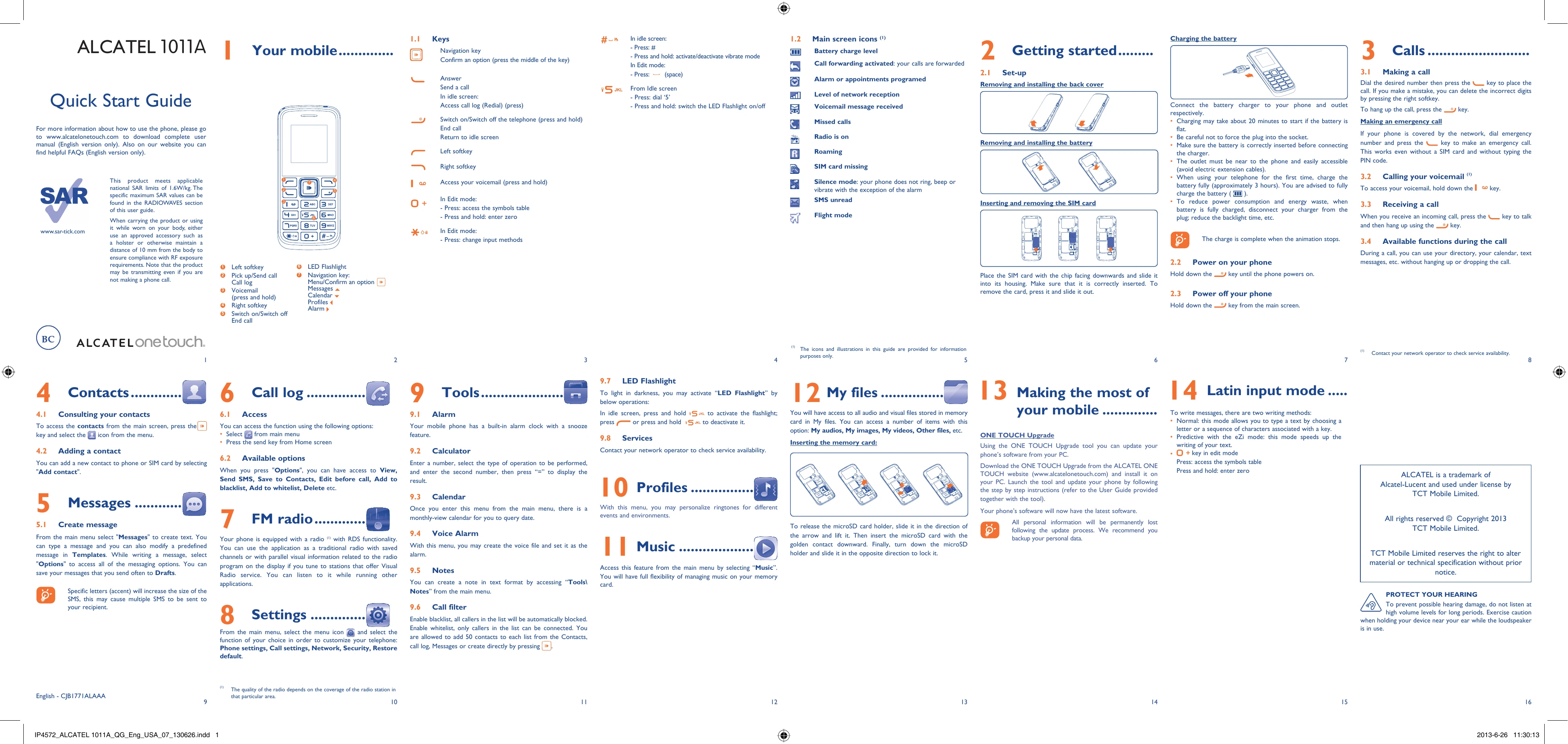 Manual for 1011A