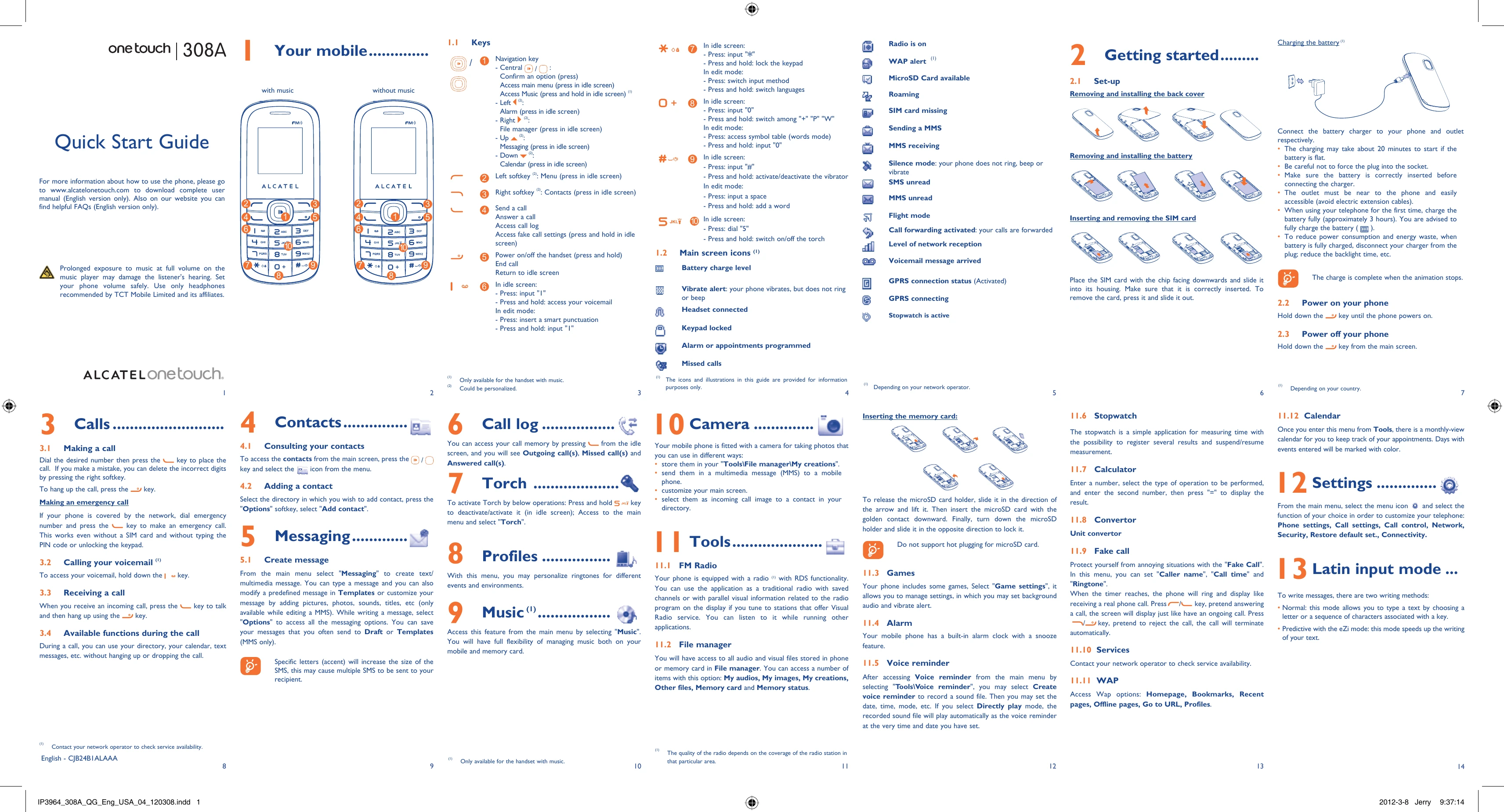 Manual for 308A