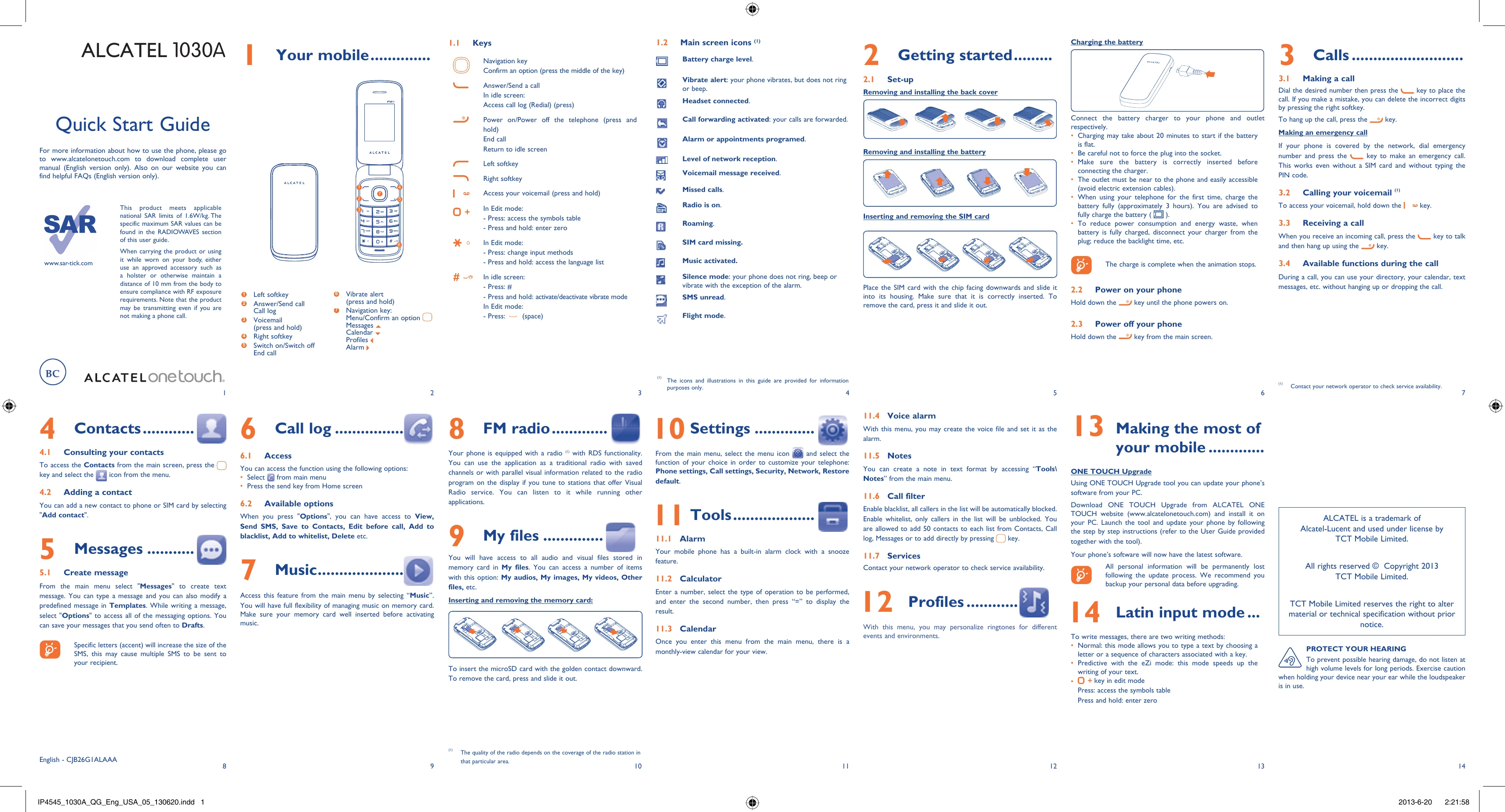 Manual for 1030A
