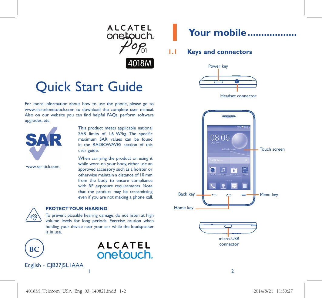Manual for 4018M