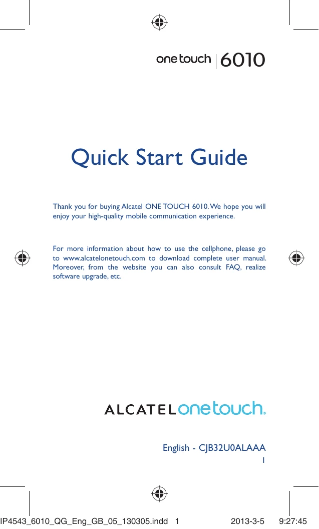 Manual for 6010