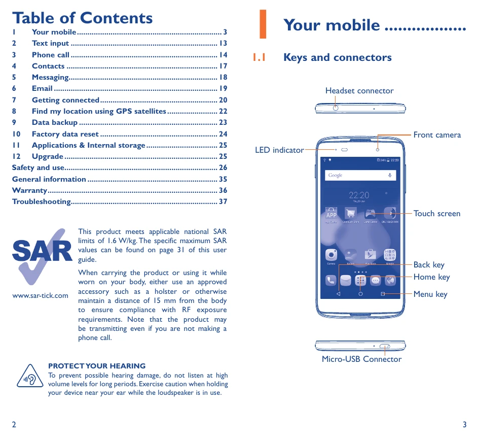Manual for Idol 3